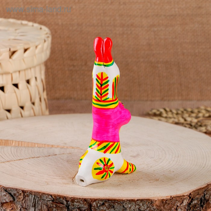 Филимоновская игрушка &laquo;Заяц&raquo;