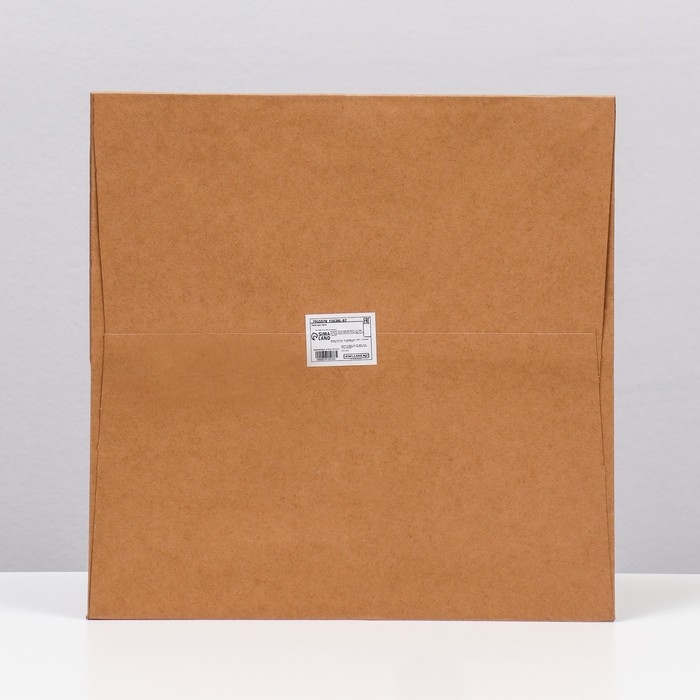 Пакет под торт 30х30х30cm Крафт, 1шт Пакет под торт 30х30х30cm Крафт, 1шт