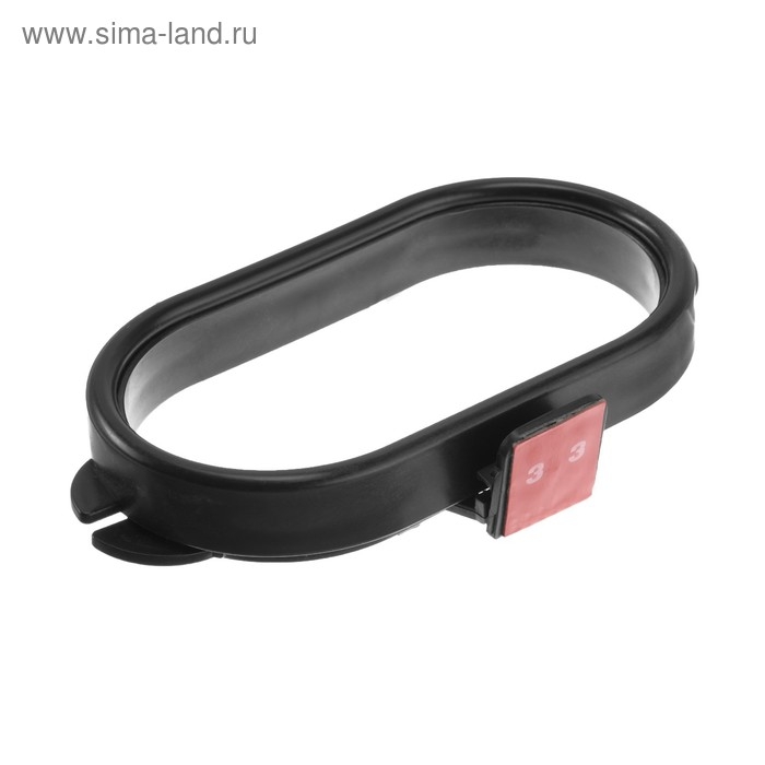 Держатель мусорного пакета в салон авто, 16.5&times;9 см, черный