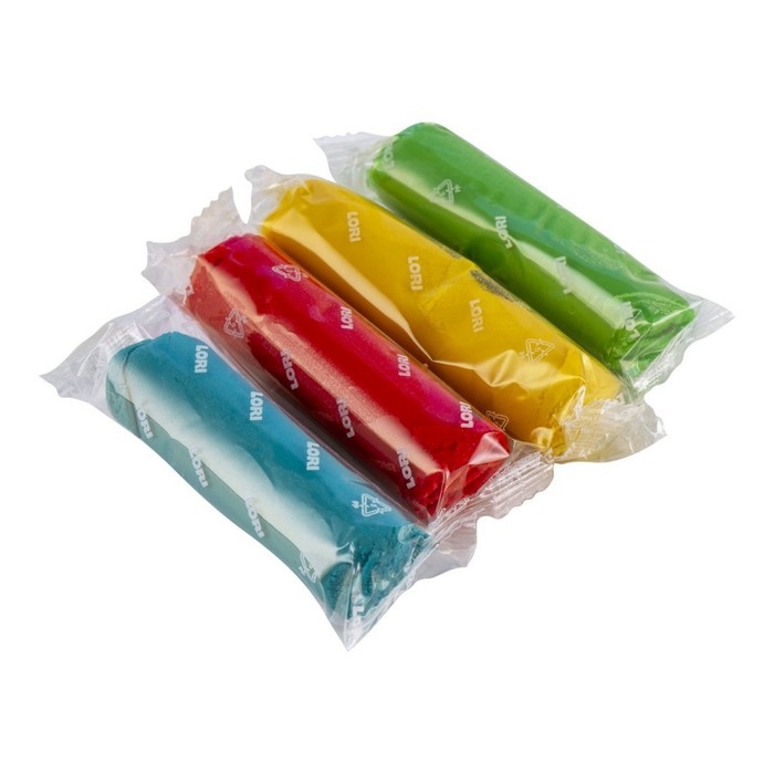 Тесто для лепки &laquo;Пластишка&raquo;, 4 цв. по 30 гр