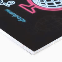 Предметная тетрадь А5, 48 л на скрепке «Неон. География» Софт тач лам, 3D лак Предметная тетрадь А5, 48 л на скрепке «Неон. География» Софт тач лам, 3D лак