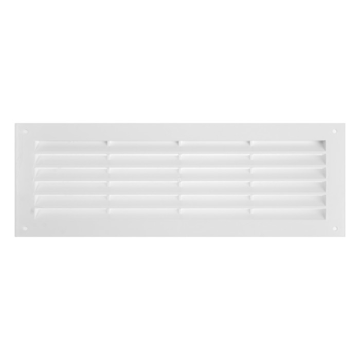 Решетка радиаторная Решетка радиаторная "КосмоВент" Л1337, 130 х 370 мм, белая