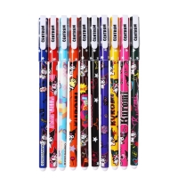 Набор ручек шариковых Kuromi, 10 цветов, 0,7 мм, ПВХ &ndash; упаковка с европодвесом