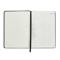 Ежедневник недатированный A5, 160 листов, deVENTE.Emblem, твёрдая обложка из искусственной кожи с поролоном, ляссе, блок 70 г/м2, чёрный Ежедневник недатированный A5, 160 листов, deVENTE.Emblem, твёрдая обложка из искусственной кожи с поролоном, ляссе, блок 70 г/м2, чёрный