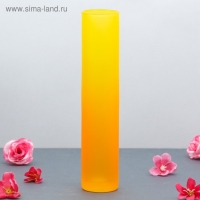Ваза "Радуга" матовая цилиндр d-4,5см h-23см МИКС