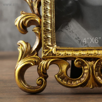 Фоторамка полистоун 10х15 см "Велес" золото 27,3х19 см Фоторамка полистоун 10х15 см "Велес" золото 27,3х19 см