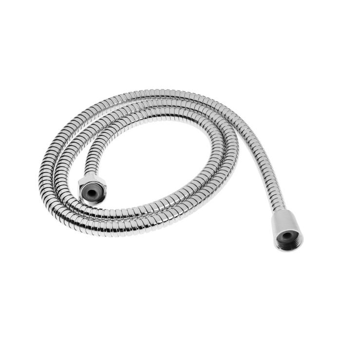 Душевой шланг ZEIN Z15PS, 150 см, гайки пластик, запрессовочная втулка пластик, хром Душевой шланг ZEIN Z15PS, 150 см, гайки пластик, запрессовочная втулка пластик, хром