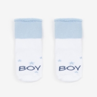 Набор носков для мальчика махровые Крошка Я "Boy", 2 пары, размер 10-12 см