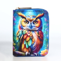 Кошелёк на молнии, цвет синий Кошелёк на молнии, цвет синий