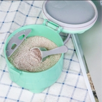 Контейнер для детского питания Мишка 2, 150 мл, цвет бирюзовый Контейнер для детского питания Мишка 2, 150 мл, цвет бирюзовый