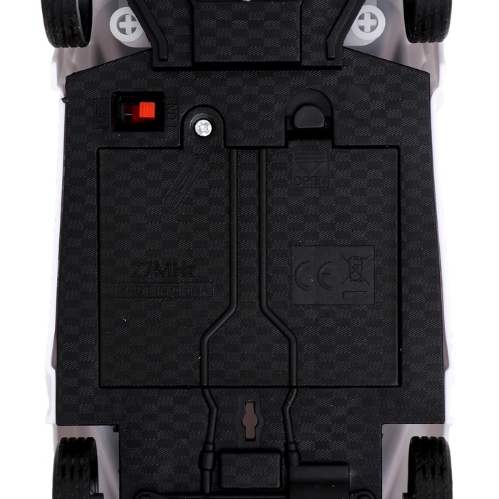 Машина радиоуправляемая &laquo;Ночной страж&raquo;, 1:20, работает от батареек, цвет белый