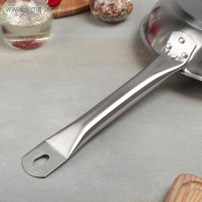 Сковорода, d=22 см, h=5 см, капсульное дно, индукция Сковорода, d=22 см, h=5 см, капсульное дно, индукция