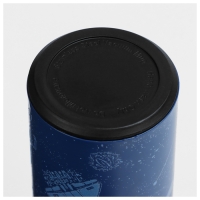 Термос с термометром РОСКОСМОС х ONLYTOP, 500 мл, цвет синий Термос с термометром РОСКОСМОС х ONLYTOP, 500 мл, цвет синий