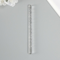 Скалка для творчества акрил "Звёзды" 16х1 см Скалка для творчества акрил "Звёзды" 16х1 см