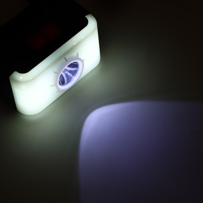Фонарь налобный аккумуляторный, 10 Вт, 1200 мАч, XPG, LED, 3 режима, IP65, USB Фонарь налобный аккумуляторный, 10 Вт, 1200 мАч, XPG, LED, 3 режима, IP65, USB