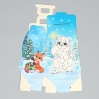 Коробка подарочная новогодняя складная &laquo;Волшебства &raquo;, 16 х 10 х 18 см, Новый год