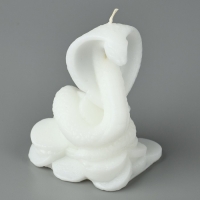 Новый год 2025! Свеча интерьерная «Новогодняя коллекция: Змея на монетках», белая, 78 х 61 х 52 Новый год 2025! Свеча интерьерная «Новогодняя коллекция: Змея на монетках», белая, 78 х 61 х 52