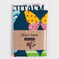 Набор кухонных полотенец Доляна &laquo;Тебе&raquo; 35х60см-2шт, 100% хлопок