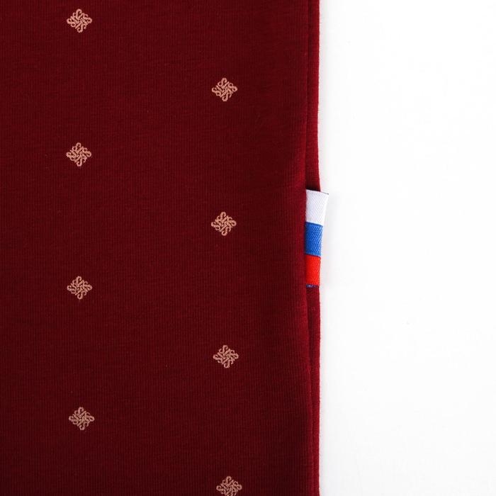 Футболка SL LOGO, 48, бордовый Футболка SL LOGO, 48, бордовый