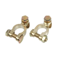 Клемма АКБ универсальная, набор 2 шт, К-003 Клемма АКБ универсальная, набор 2 шт, К-003