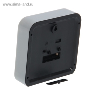 Часы - будильник настольные "Классика", с подвесом, дискретный ход, d-12.5 см, 15 х 15 см, АА Часы - будильник настольные "Классика", с подвесом, дискретный ход, d-12.5 см, 15 х 15 см, АА