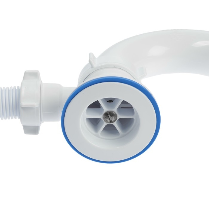 Сифон для ванны ORIO А-70089, 1 1/2 Сифон для ванны ORIO А-70089, 1 1/2"х40 мм, с пластик. решеткой d=70 мм, с гофрой 40х40/50мм