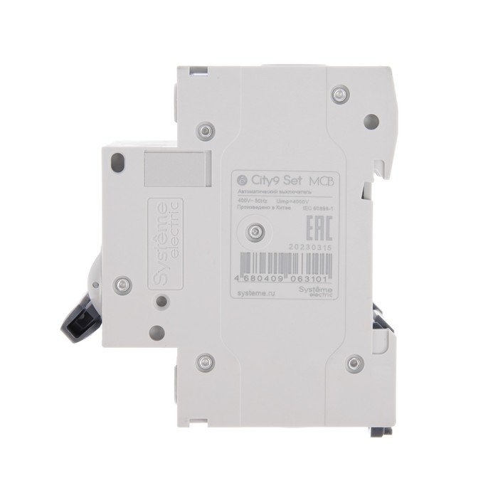 Автоматический выключатель SE City9 Set, B, 10 А, 3P, 4.5 kA, 400 В Автоматический выключатель SE City9 Set, B, 10 А, 3P, 4.5 kA, 400 В