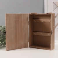 Ключница дерево 6 крючков "Кофемолка" 7х17х24,5 см Ключница дерево 6 крючков "Кофемолка" 7х17х24,5 см