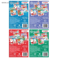 Блокноты IQ набор «Новогодние задачки», 4 шт. по 36 стр. Блокноты IQ набор «Новогодние задачки», 4 шт. по 36 стр.