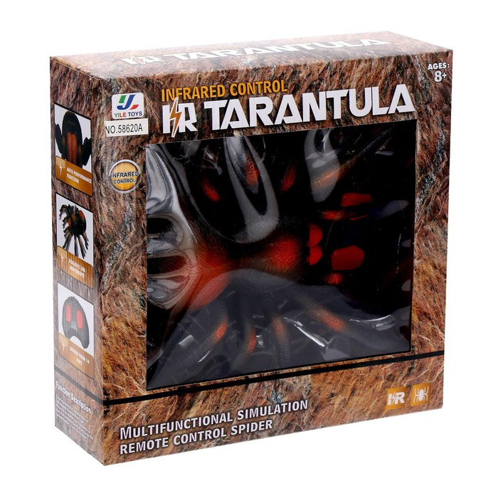 Паук радиоуправляемый «Тарантул», работает от батареек Паук радиоуправляемый «Тарантул», работает от батареек