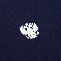 Поло President Герб, размер XS, цвет синий