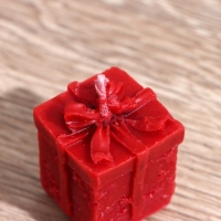 Свеча "Коробочка с бантиком" 3,5х3,5х4 см, соевый воск Свеча "Коробочка с бантиком" 3,5х3,5х4 см, соевый воск