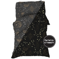 Постельное бельё Этель 1,5 сп "Magiс time" 143х215 см, 150х214 см, 50х70 см -1 шт, 100% хлопок, бязь Постельное бельё Этель 1,5 сп "Magiс time" 143х215 см, 150х214 см, 50х70 см -1 шт, 100% хлопок, бязь