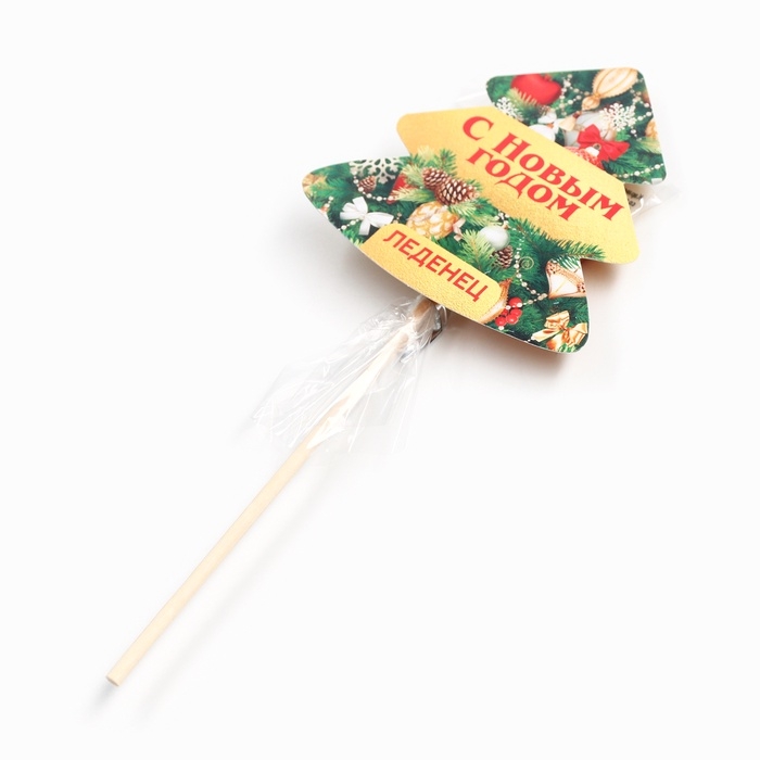 Леденец на палочке &laquo;С новым годом&raquo;