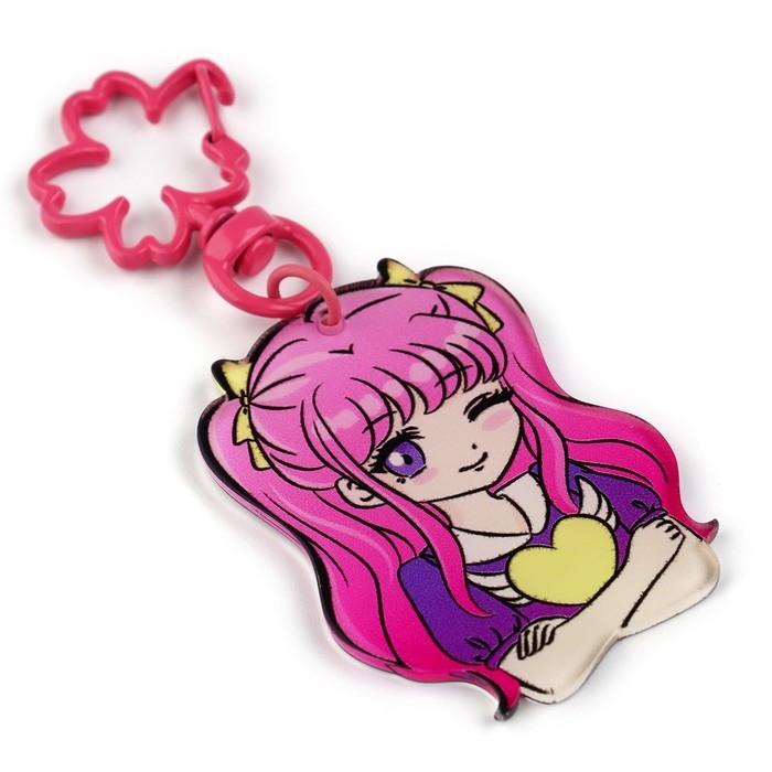Брелок для ключей детский, аниме «Девочка», 3,5 х 10 см Брелок для ключей детский, аниме «Девочка», 3,5 х 10 см