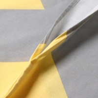 Пододеяльник Этель Желтый Шеврон 145*210 см, 100% хлопок, поплин, 125 г/м² Пододеяльник Этель Желтый Шеврон 145*210 см, 100% хлопок, поплин, 125 г/м²