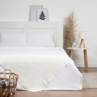 Плед Этель White crystal 130*180см , 80%хлопок, 20% п/э Плед Этель White crystal 130*180см , 80%хлопок, 20% п/э