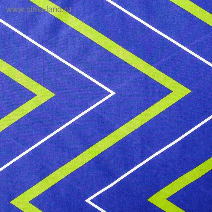 Постельное бельё Этель 2 сп «Зелёно-синие зигзаги» 175х215, 200х220, 70х70-2 шт Постельное бельё Этель 2 сп «Зелёно-синие зигзаги» 175х215, 200х220, 70х70-2 шт