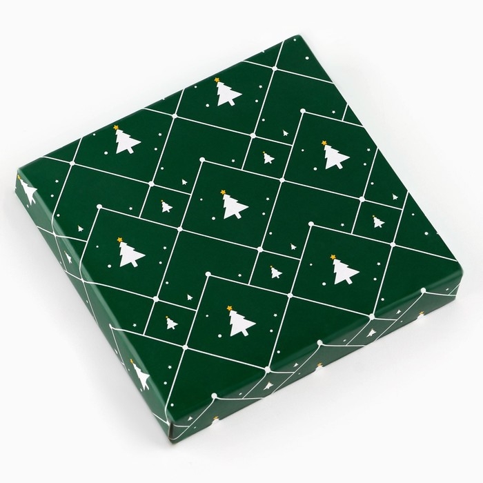 Новый год. Подставка керамическая &laquo;Снежинка&raquo;, 8 х 9 см , цвет белый