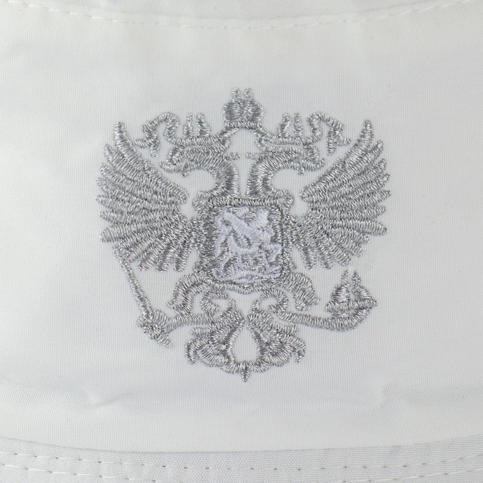 Панама «Россия», цвет белый, р-р 56 Панама «Россия», цвет белый, р-р 56