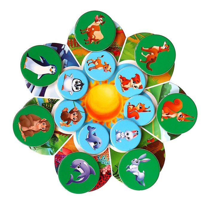 Игрушка на липучках &laquo;Мама, малыш, жилище&raquo;