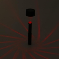 Садовый светильник на солнечной батарее «Цилиндр», 4.5 × 30 × 4.5 см, 1 LED, свечение мульти (RGB) Садовый светильник на солнечной батарее «Цилиндр», 4.5 × 30 × 4.5 см, 1 LED, свечение мульти (RGB)