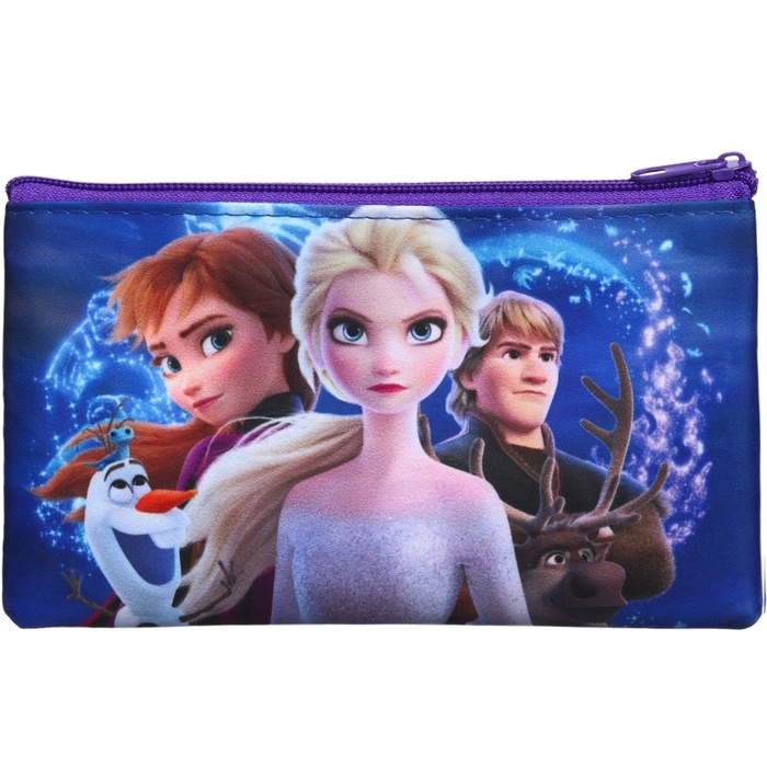 Пенал мягкий, 1 отделение, 105х195 мм, Холодное сердце