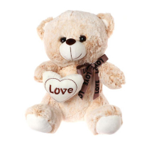 Мягкая игрушка &laquo;Мишка с сердечком&raquo;, 30 см, цвета МИКС