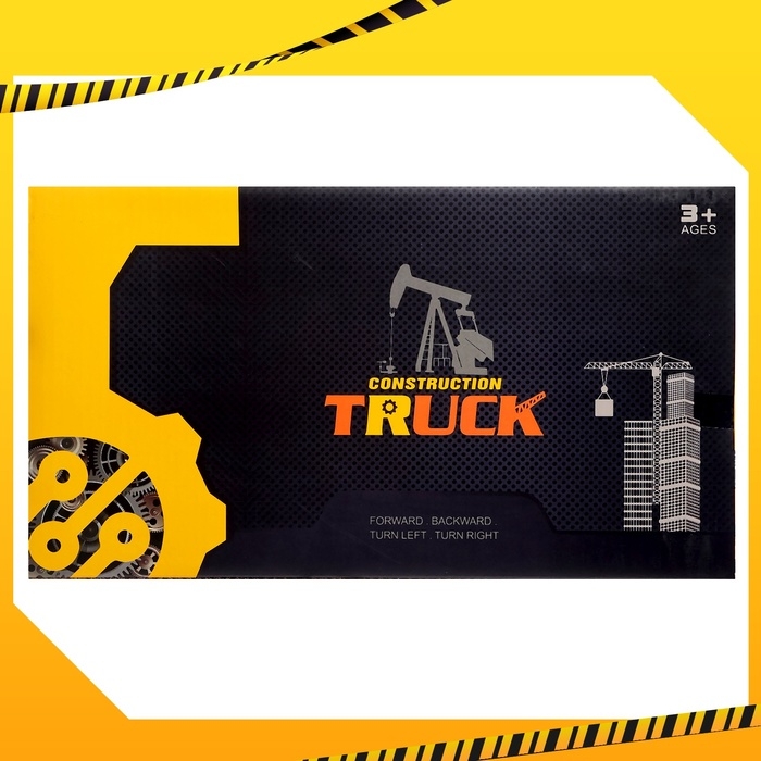 Трактор радиоуправляемый &laquo;Стройка&raquo;, работает от батареек