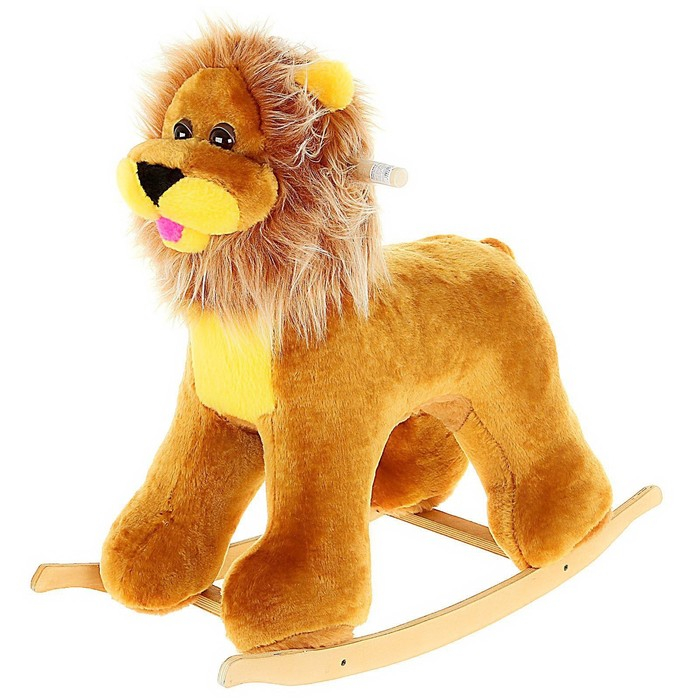 Мягкая качалка &laquo;Лев&raquo;, МИКС