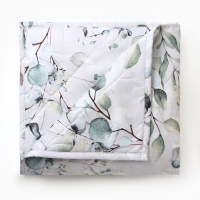 Покрывало LoveLife евро &laquo;Эвкалипт&raquo;, 200х210&plusmn;5см, микрофайбер, 100% п/э