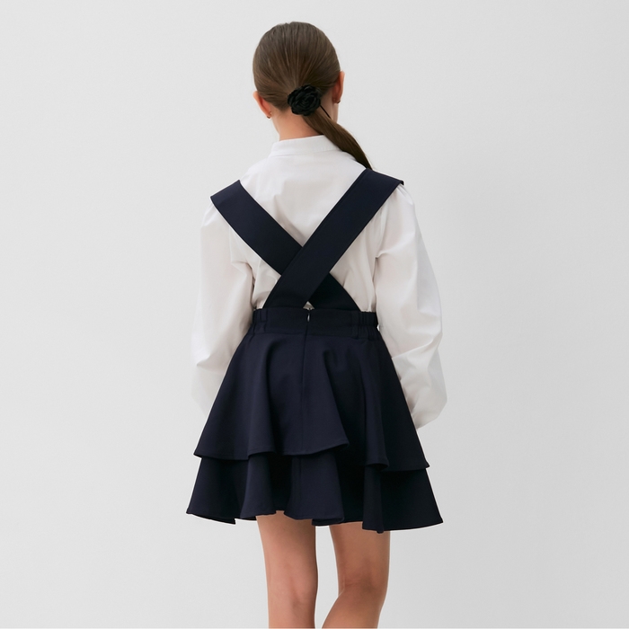 Сарафан для девочки MINAKU, цвет синий, рост 128 см