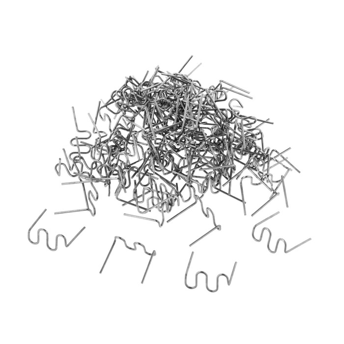 Скоба для пайки пластиковых элементов автомобиля, 0,8 мм, набор 100 шт