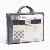 Покрывало LoveLife евро New year forest 200*210&plusmn;5см, микрофайбер, 100% п/э